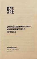 La société des rendez-vous : Notes disjonctives et intimistes