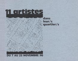 11 artistes dans leur(s) quartier(s)