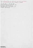 The morality of paint : erfurt window, Robert Tombs