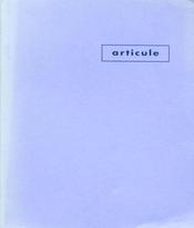 Livret de programmation 2003-2004